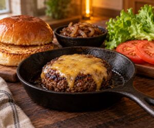 how to make a steakhouse burger at home