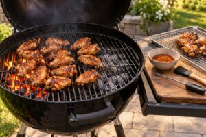 how to grill chicken wings