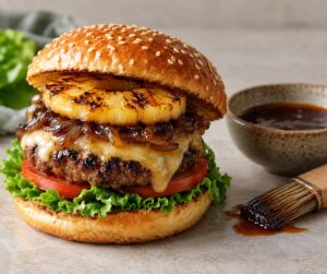 how to make a teriyaki burger