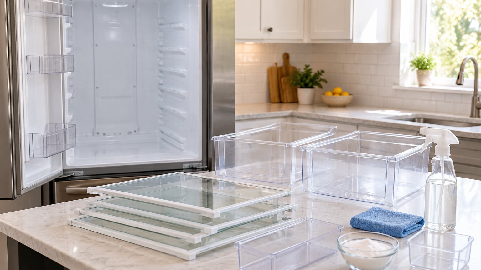 how to get rid of fridge odors