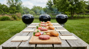 how to host a burger cook off