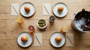 how to host a beer and burger tasting night