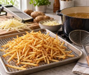 how to make shoestring fries