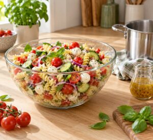 how to make pasta salad for a crowd
