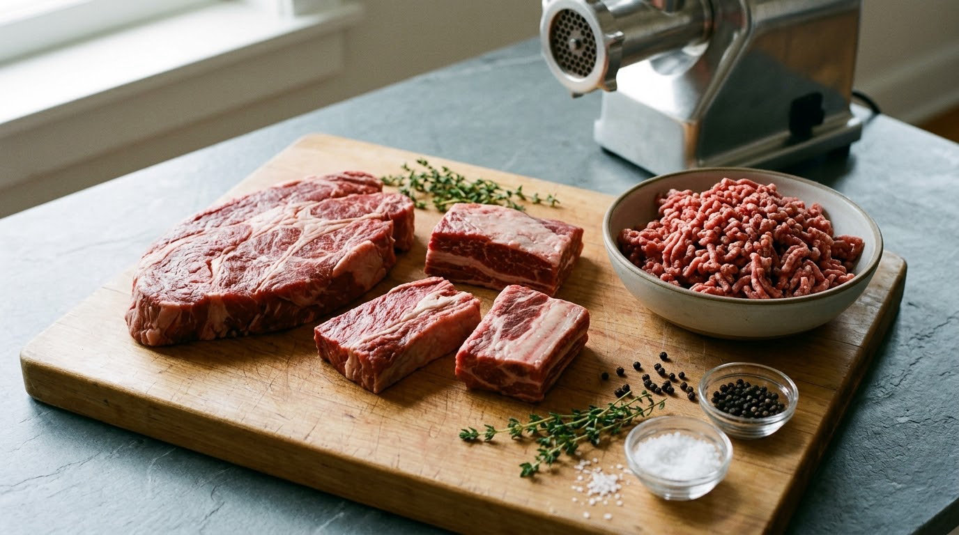 what cuts make the best burger blend