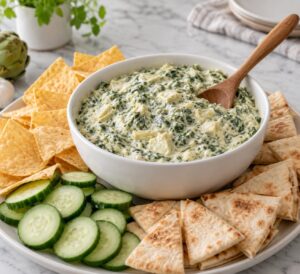 how to make spinach artichoke dip