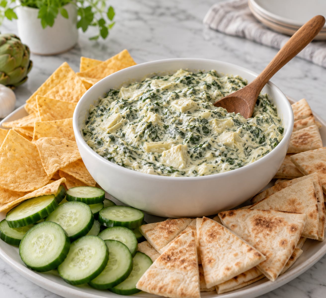how to make spinach artichoke dip