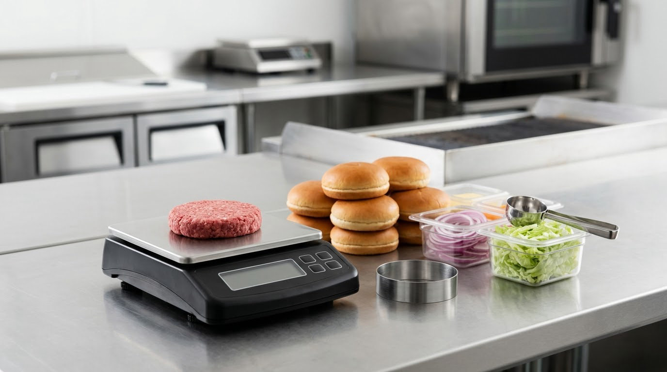 how restaurants keep burgers consistent every time