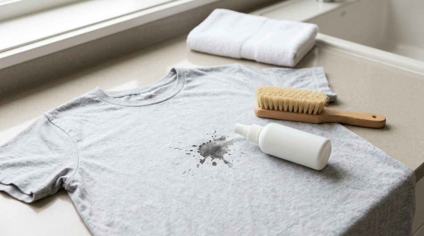 how to remove grease stains from clothes