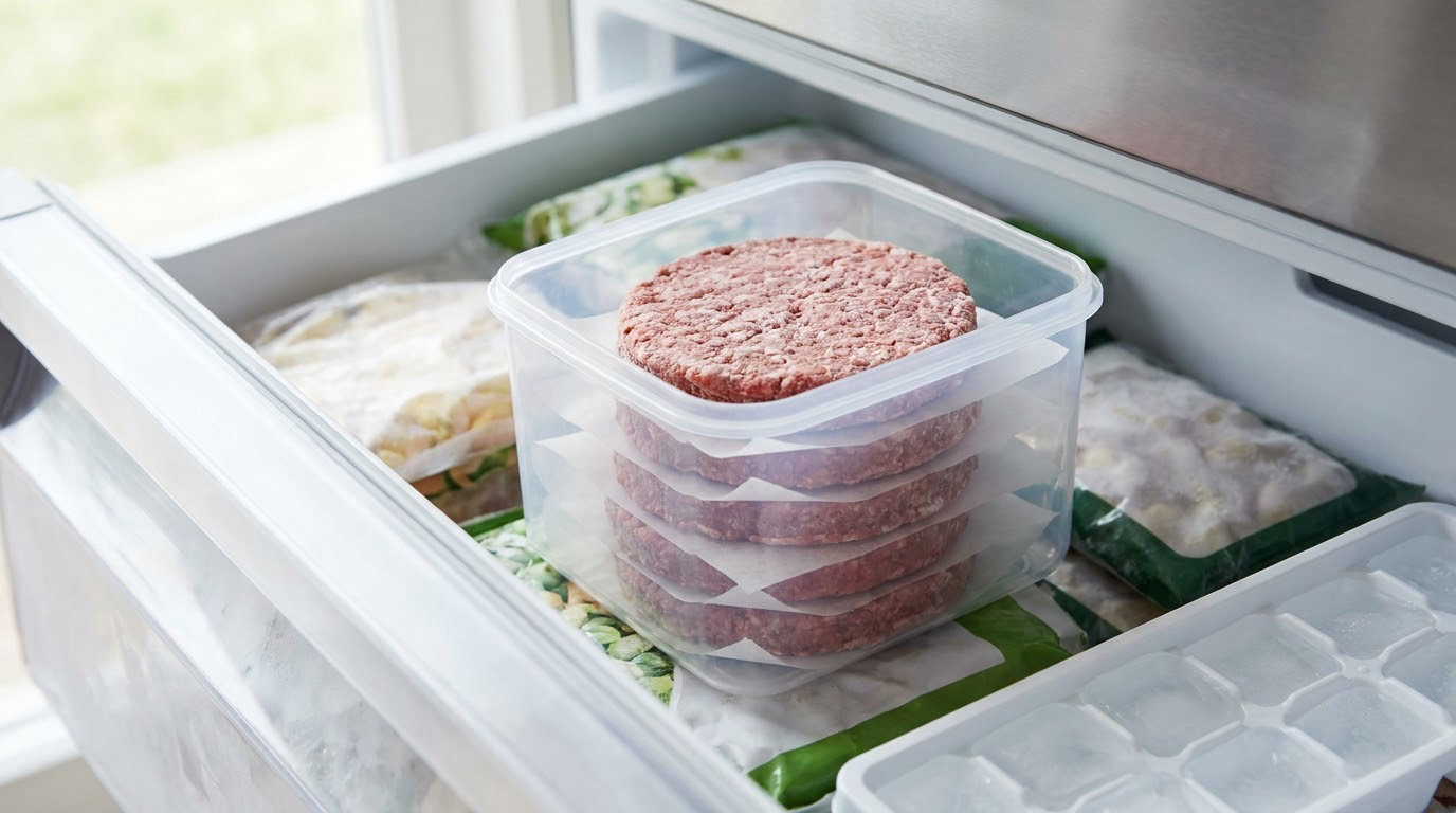 how long can burgers stay in the freezer