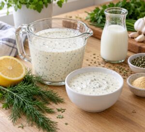 how to make ranch dressing from scratch