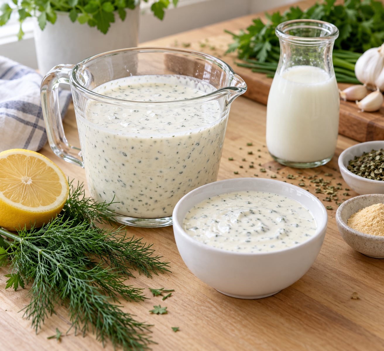 how to make ranch dressing from scratch