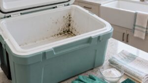 how to get mold out of a cooler