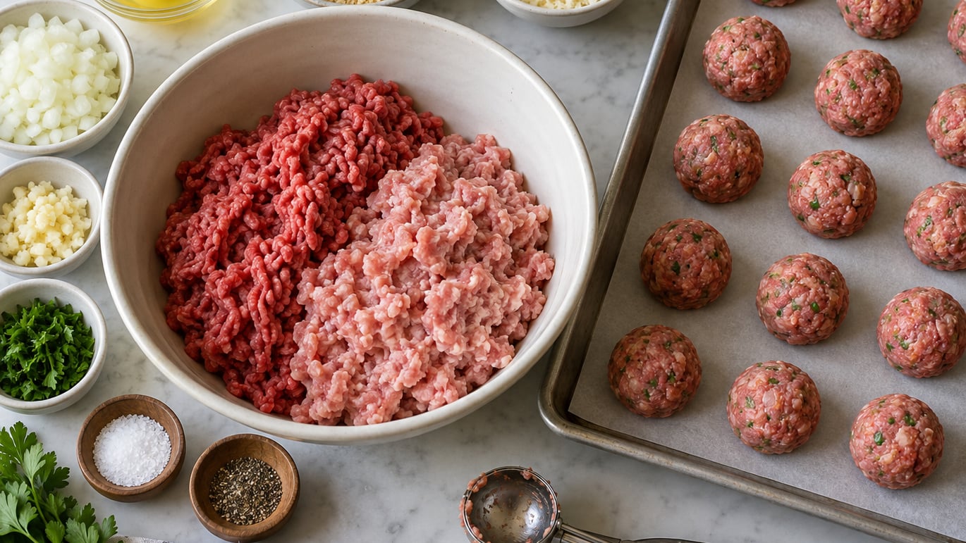 how to make meatballs from scratch