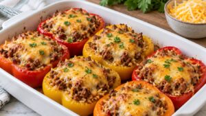 how to make stuffed peppers