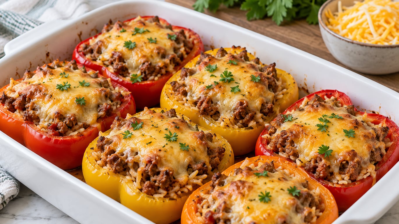 how to make stuffed peppers