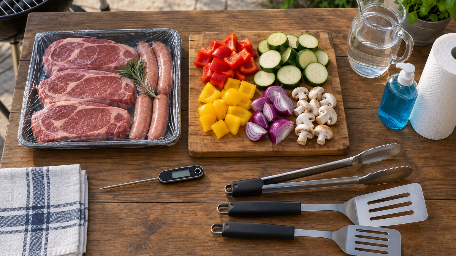 how to prevent food poisoning at a barbecue