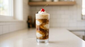 how to make a root beer float