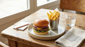 how to order a burger at a restaurant like a pro