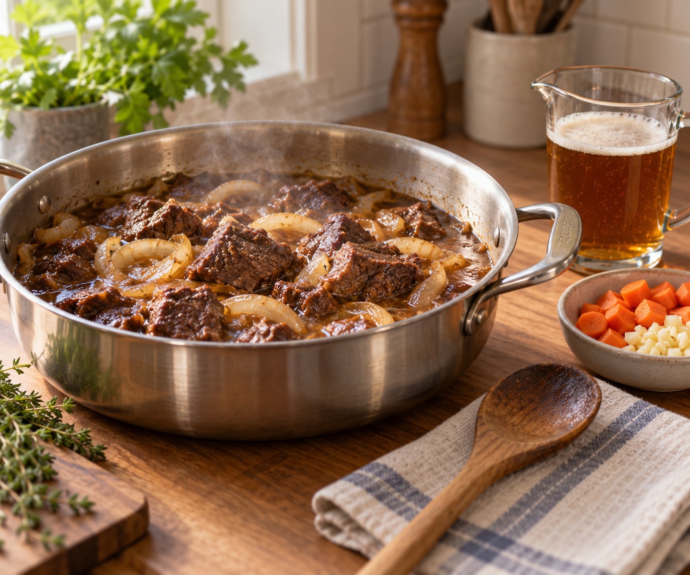 how to cook with beer