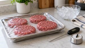 how long can raw meat sit out