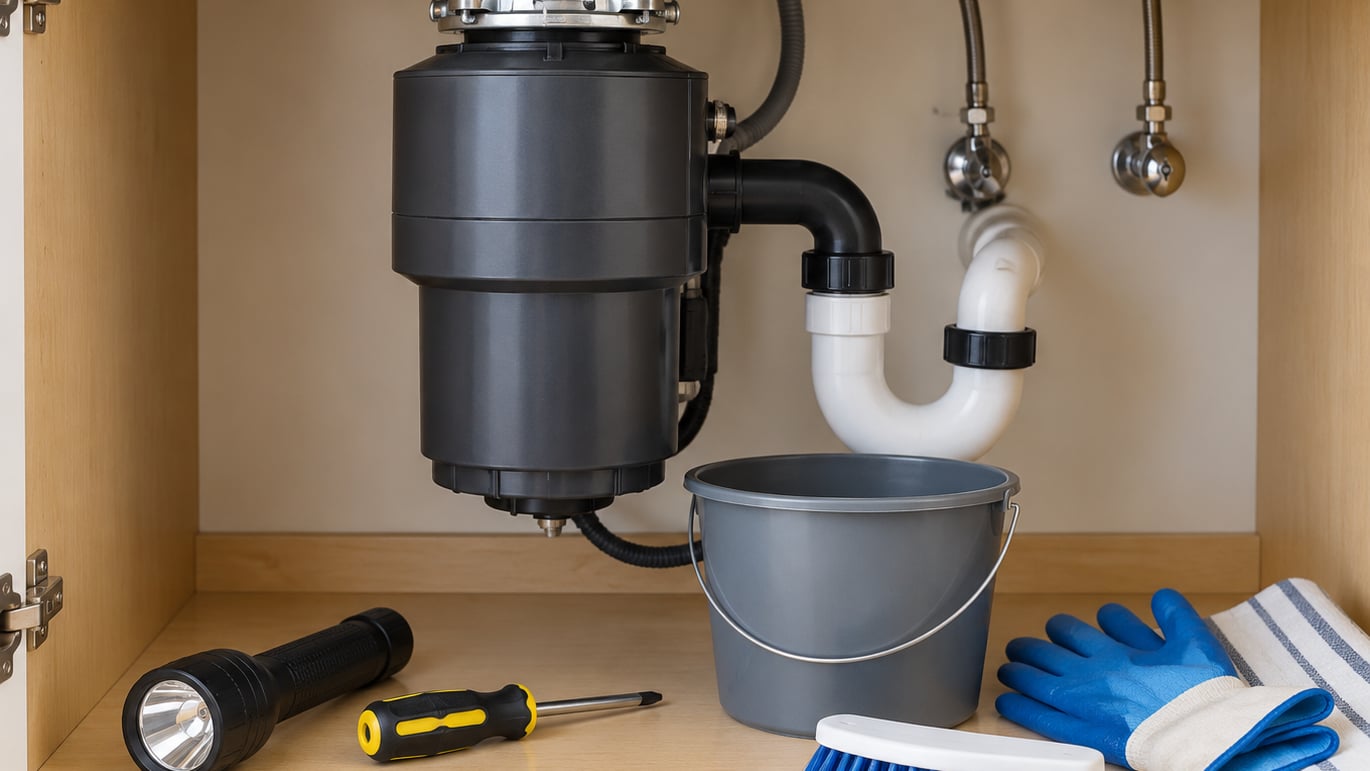 how to clean a garbage disposal