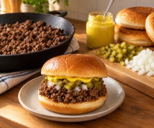 how to make loose meat sandwiches