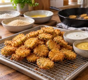 how to make fried pickles
