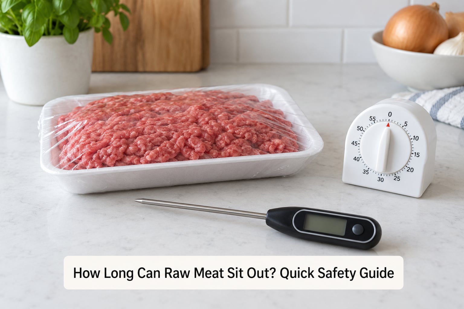 How Long Can Raw Meat Sit Out? Quick Safety Guide