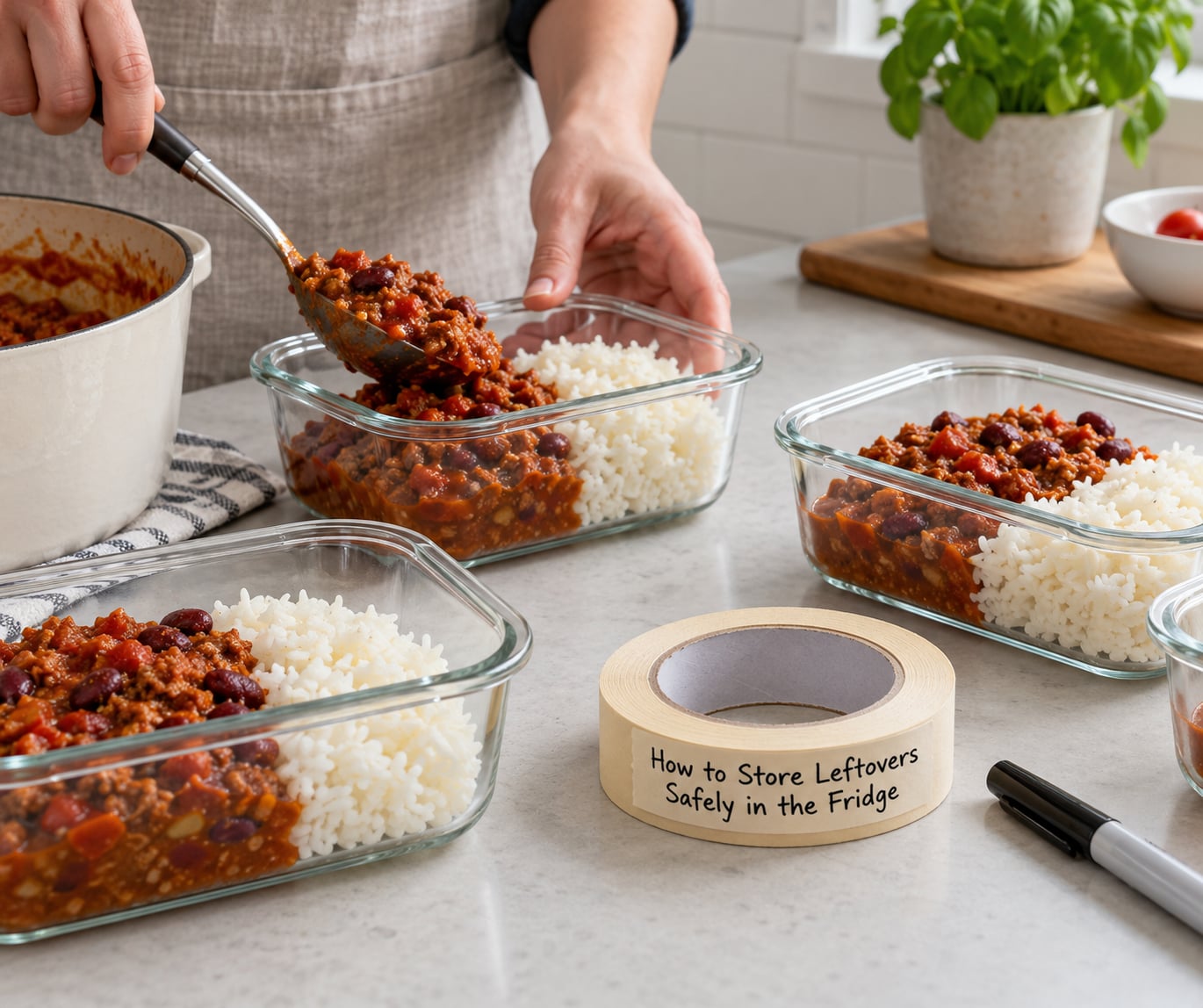 How to Store Leftovers Safely in the Fridge