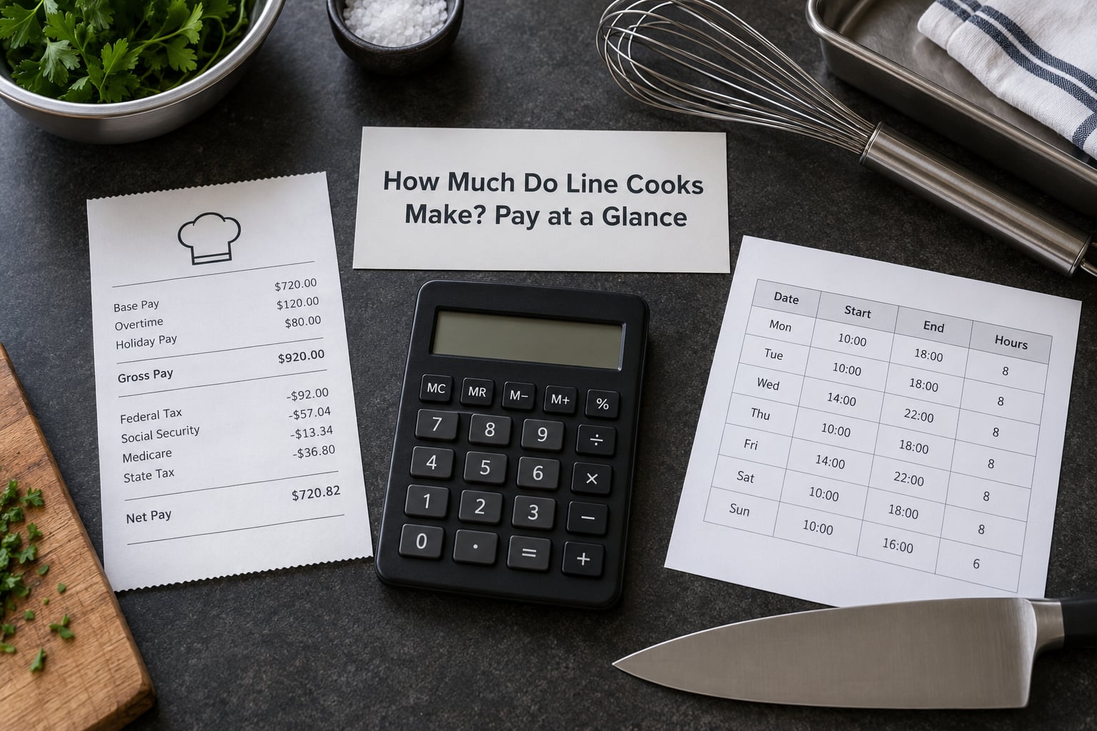 How Much Do Line Cooks Make? Pay at a Glance