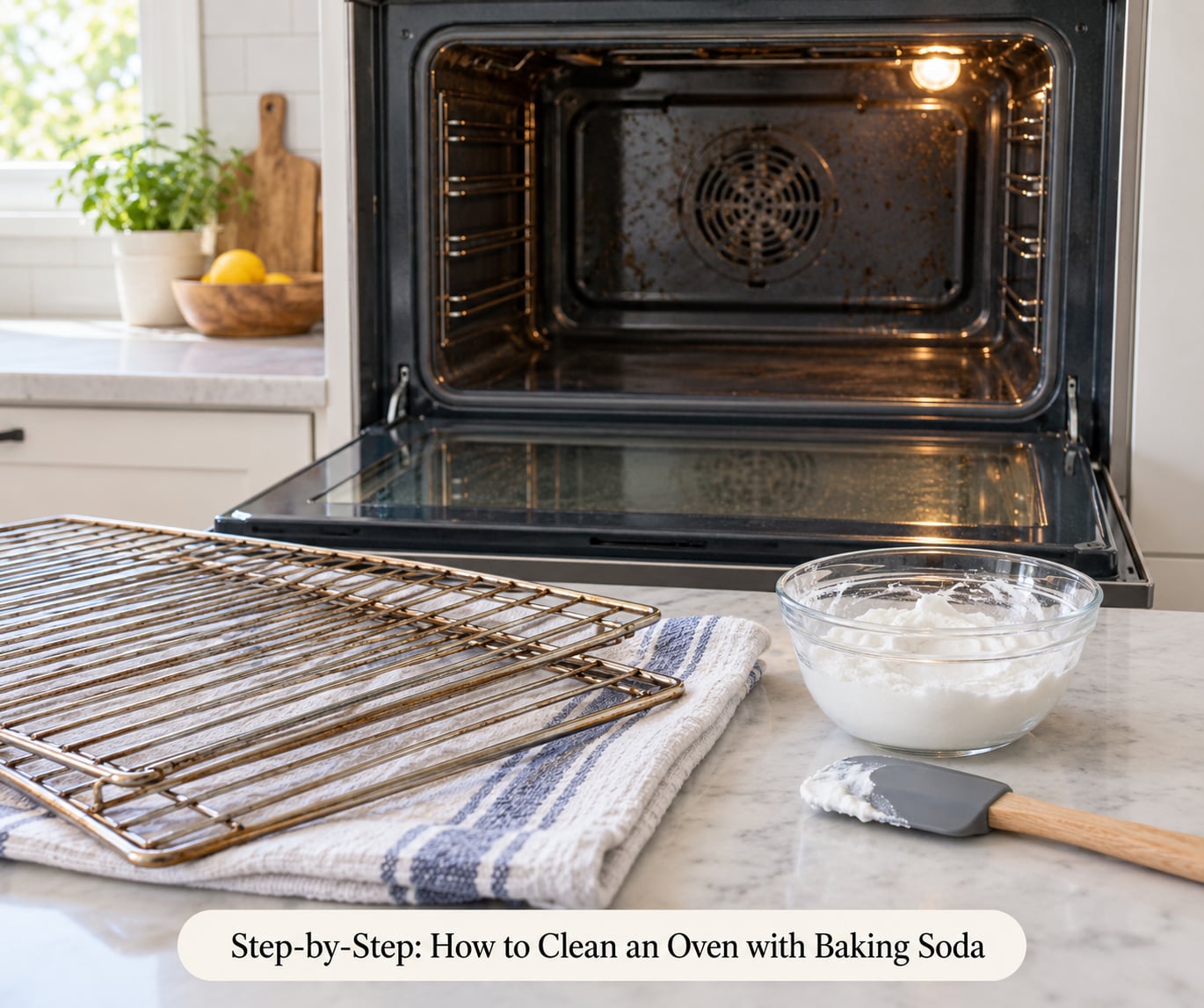 Step-by-Step: How to Clean an Oven with Baking Soda