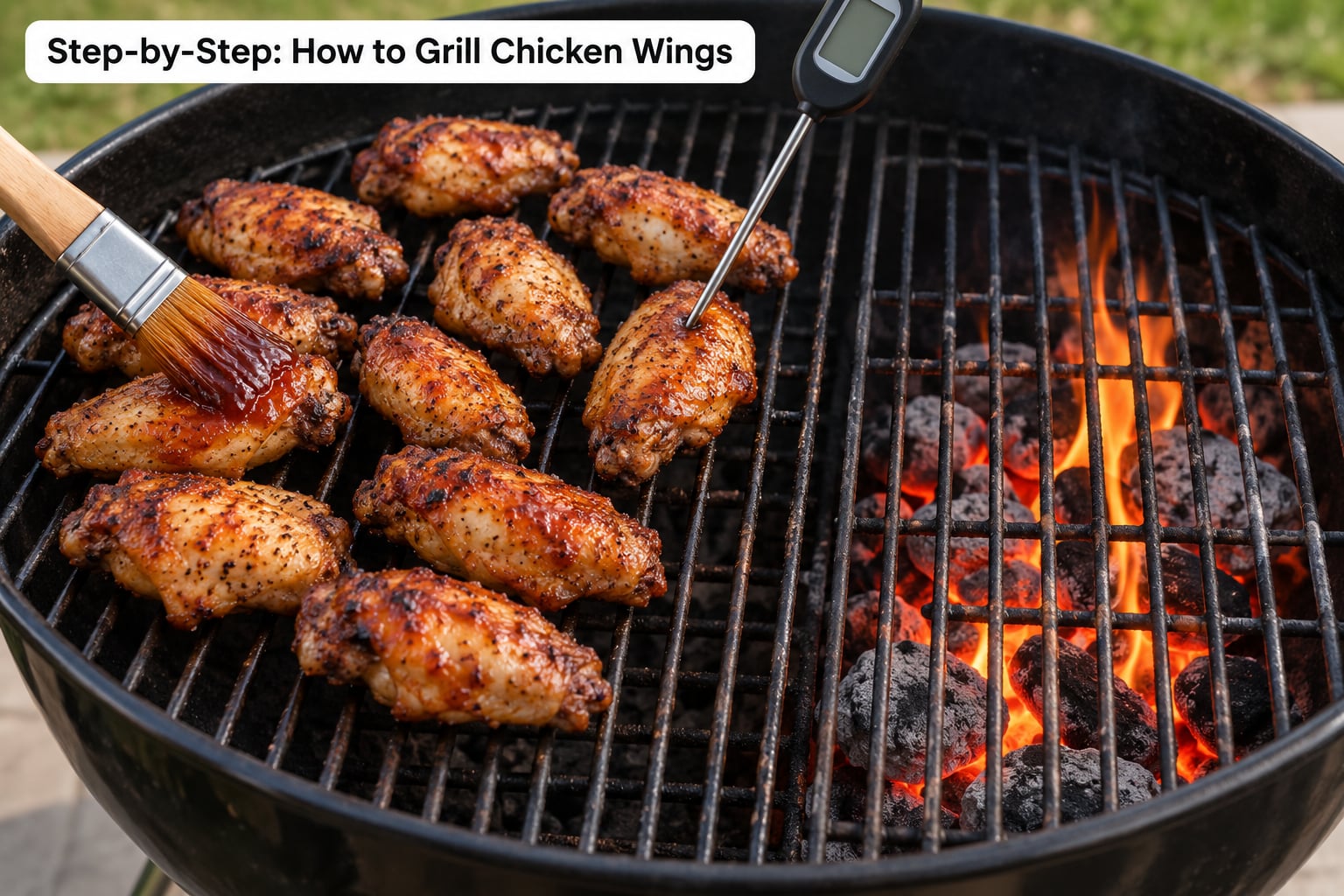 Step-by-Step: How to Grill Chicken Wings
