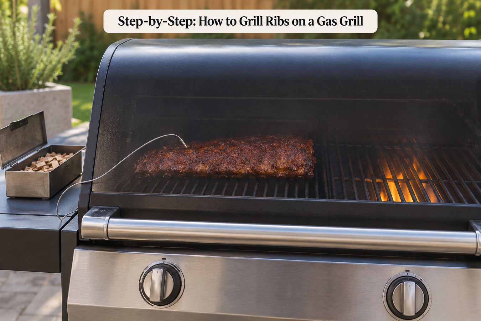 Step-by-Step: How to Grill Ribs on a Gas Grill