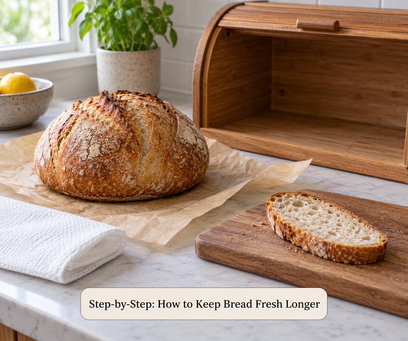 Step-by-Step: How to Keep Bread Fresh Longer