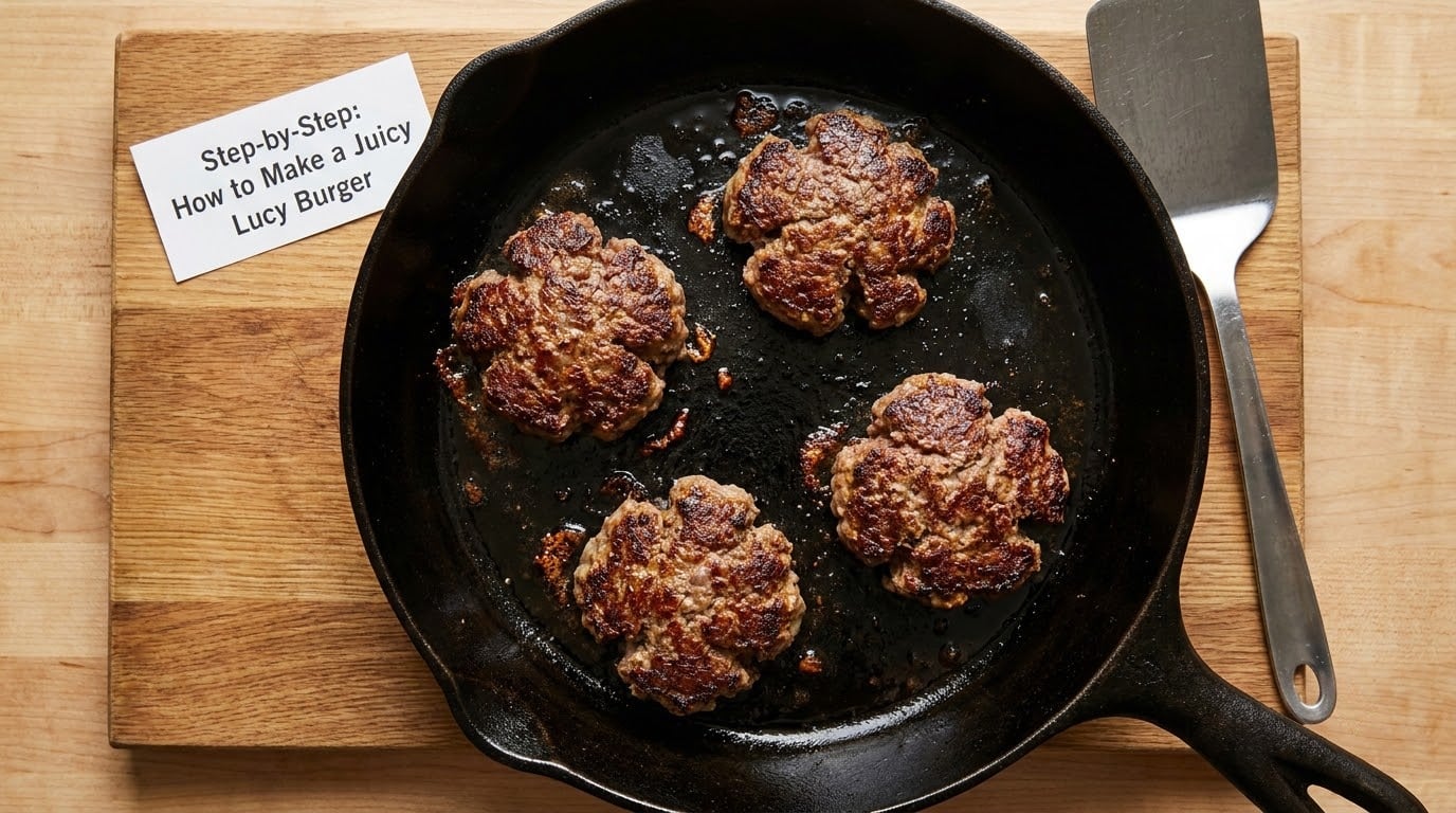 Step-by-Step: How to Make a Juicy Lucy Burger