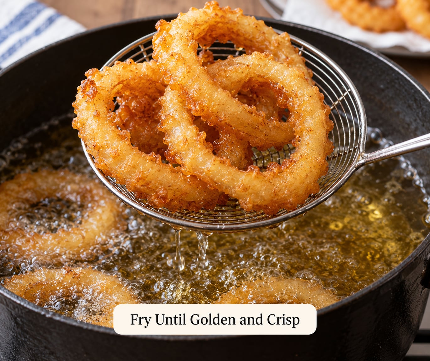 Fry Until Golden and Crisp