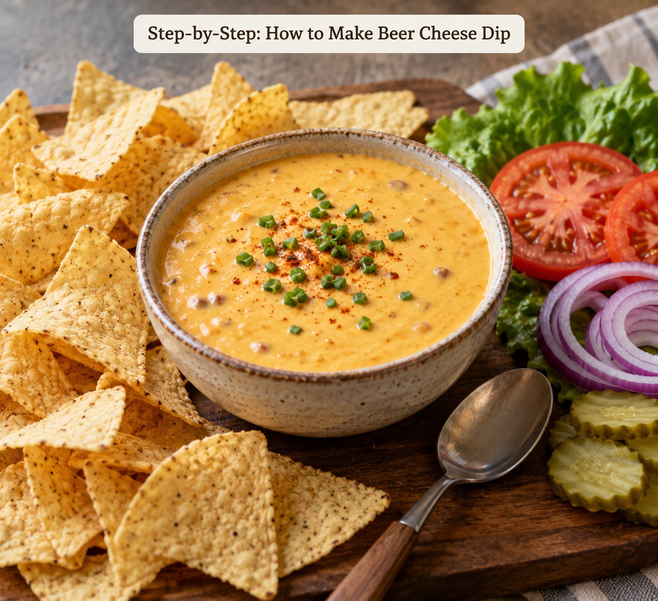 Step-by-Step: How to Make Beer Cheese Dip