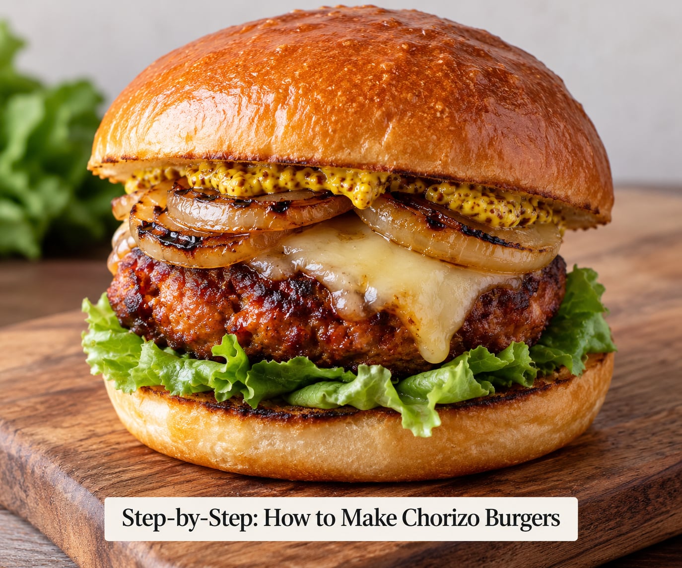 Step-by-Step: How to Make Chorizo Burgers