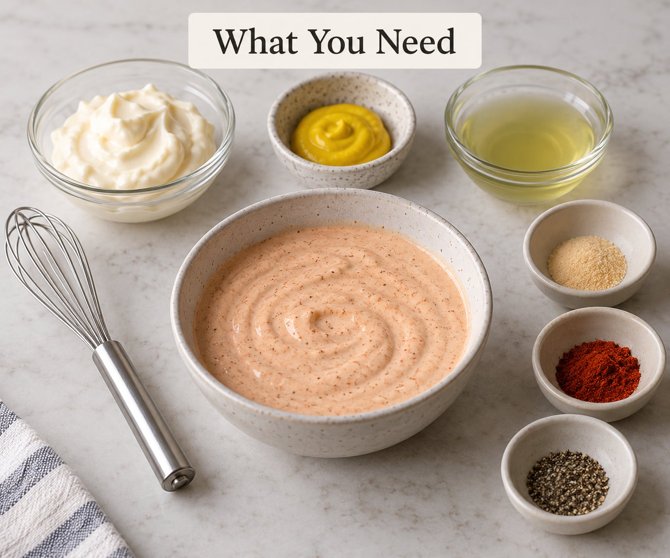 What You Need