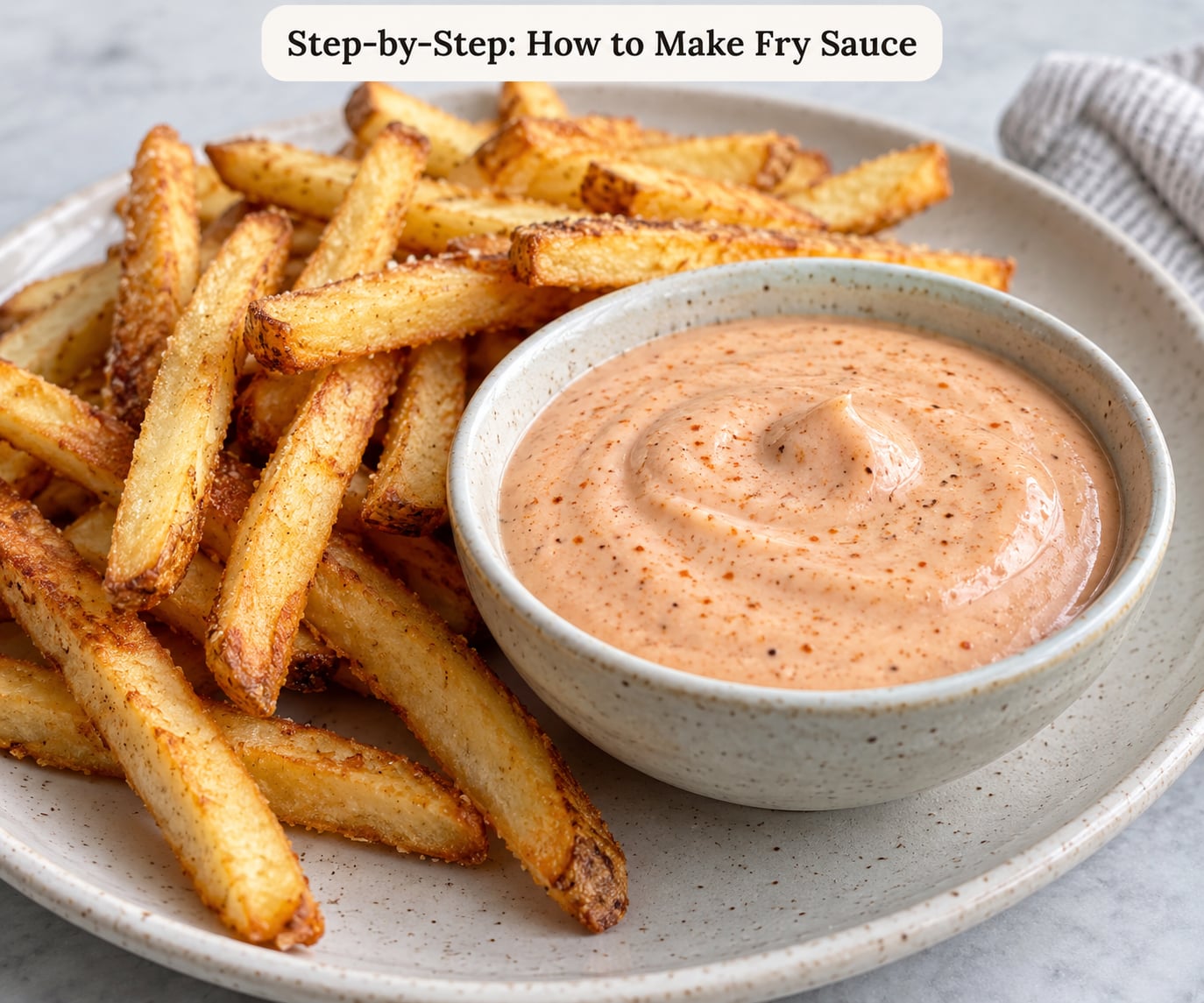 Step-by-Step: How to Make Fry Sauce