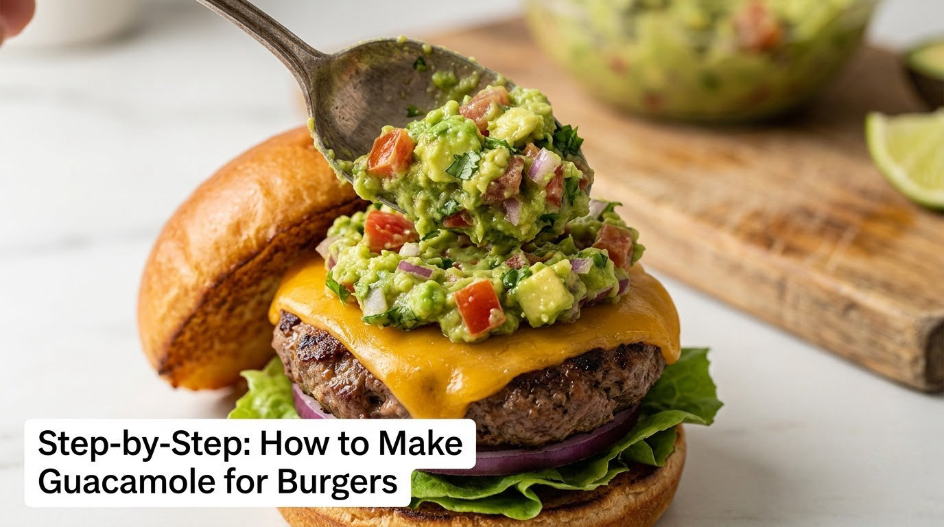 Step-by-Step: How to Make Guacamole for Burgers