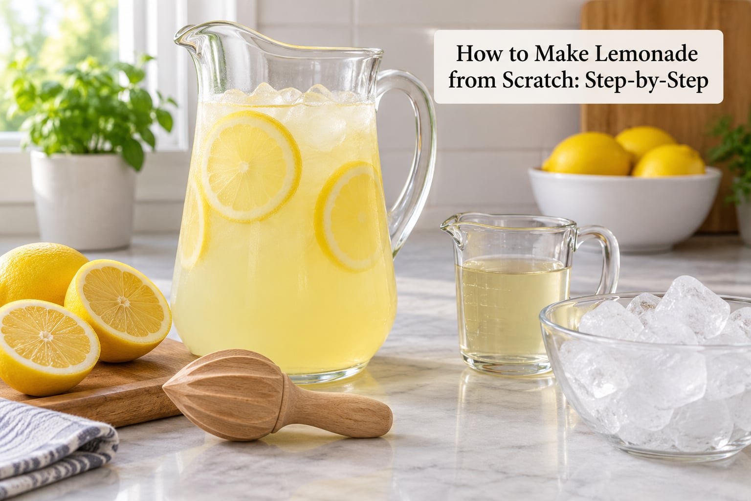 How to Make Lemonade from Scratch: Step-by-Step
