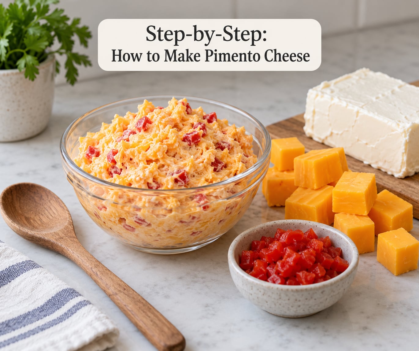Step-by-Step: How to Make Pimento Cheese