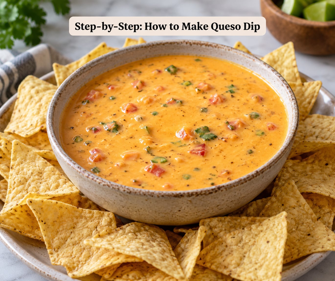 Step-by-Step: How to Make Queso Dip