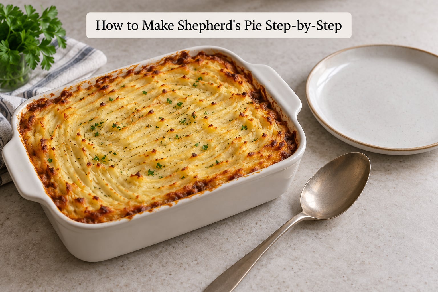 How to Make Shepherd's Pie Step-by-Step