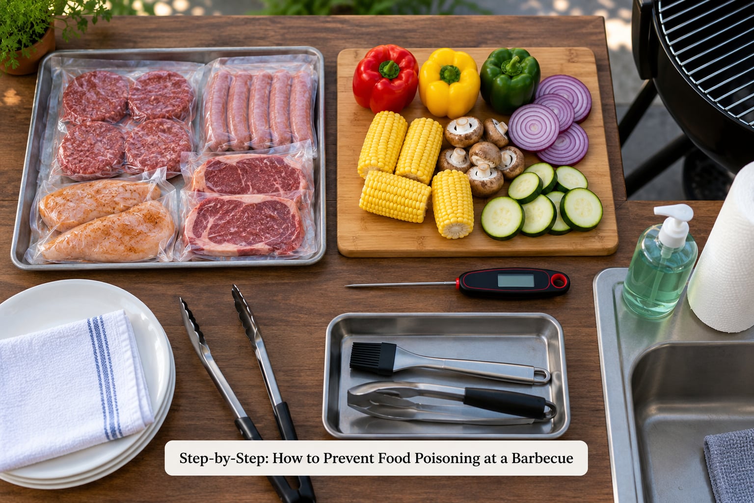 Step-by-Step: How to Prevent Food Poisoning at a Barbecue