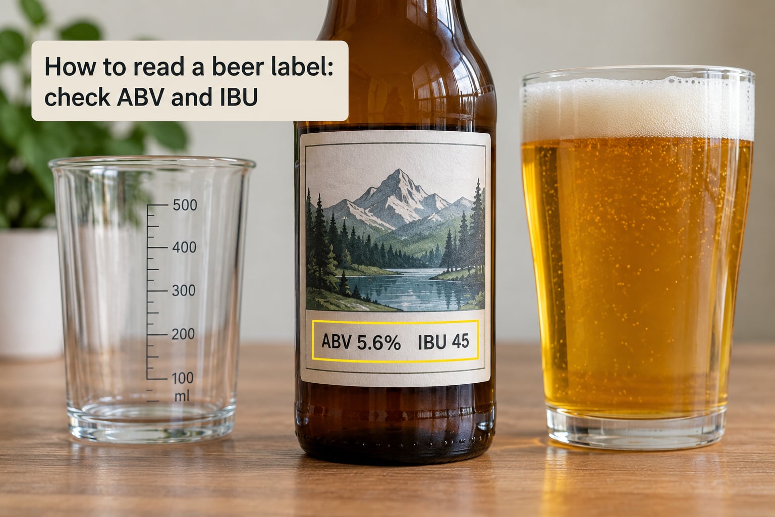 How to read a beer label: check ABV and IBU