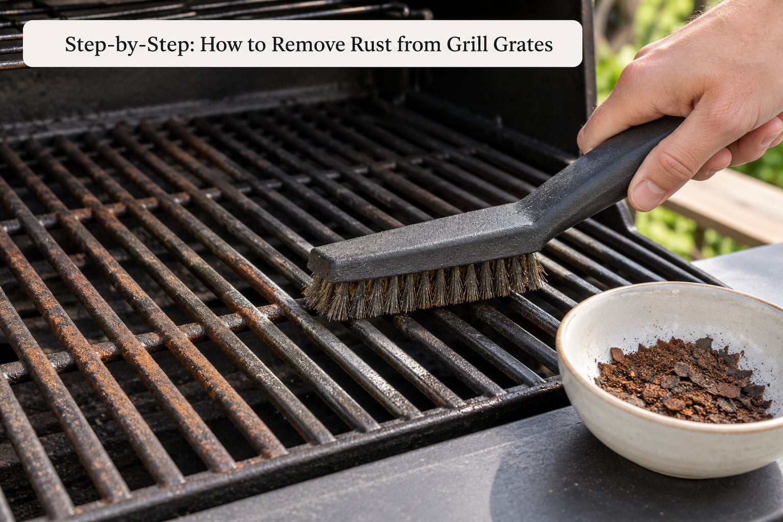 Step-by-Step: How to Remove Rust from Grill Grates