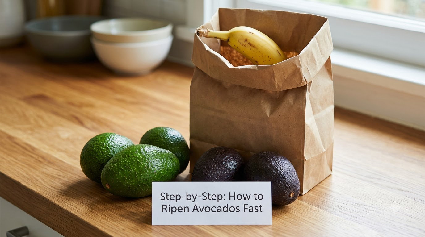Step-by-Step: How to Ripen Avocados Fast